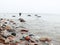 Fisherman Stones in sea water autumn
