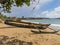 Fishermans boat on the beach