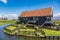 Fishermans house in Enkhuizen in the Netherlands