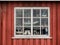 Fishermans huts at Ringkobing harbor in Jutland, denmark