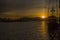 Fishermans Wharf at sunset, San Francisco