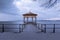 Fishermanâ€™s footbridge on lake Constance in Bregenz