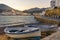 Fishermen boats and frontline of Cadaques