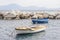 Fishermen boats in the port of Naples, Campania, Italy, Europe