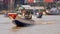 Fishermen in boats, Tonle Sap, Cambodia