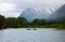 Fishermen competing in a derby on the kenai