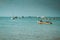 Fishermen on a dhow, Zanzibar