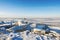 Fishermen on the ice of the Gulf of Finland