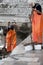 Fishermen in the Port of Dubrovnic in Croatia Europe