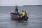 Fishermen prepared and heading to fishing spots in Zanzibar