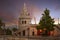 Fishermen`s Bastion in Budapest, sunset