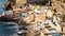 Fishermens huts in Valletta, Malta