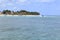 Fishers boats at mauritius island