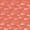 Fishes swimming line art for wallpaper, fabric design and paper