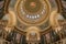 Fisheye view of rotunda and inner dome of Wisconsin State Capitol