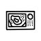 fishfinder line vector doodle simple icon design