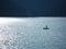 Fishing on the boat at Ashi lake