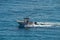 Fishing boat in Atlantic Ocean off Palm Beach in Florida