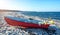 Fishing boat on the beach