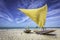 Fishing boat on the beach of Natal