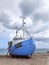 Fishing boat on the beach, Thorup, Denmark