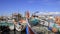 Fishing boat with blue sky