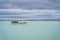 Fishing boat in the calm bay. Robe, South Australia