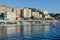 Fishing boat coming out of the port of Savona