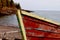 Fishing Boat Dragged Ashore on Lake Superior
