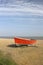 Fishing Boat on Dunwich Beach, Suffolk, England