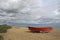 Fishing Boat on Dunwich Beach, Suffolk, England