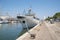 Fishing Boat, Fishing Vessel in the port of the sea resort of R