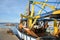 Fishing boat at a harbor, Nessebar, Bulgaria