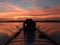 Fishing boat on Kaladan River