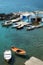 Fishing boat at Mandrakia in Greece