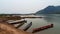 Fishing boat mekong river