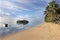 Fishing boat mooring at Muri Lagoon Rarotonga Cook Islands