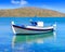 Fishing Boat off the coast of Crete, Greece