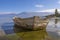 Fishing boat at Pogradec, Lake Ohrid