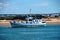 Fishing Boat On The River Gilao In Tavira Portugal