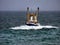 Fishing Boat in Rough Weather.