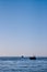 Fishing boat with seagulls in Baltic