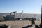 Fishing boat on the Tagus River