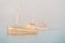 Fishing boat in thick mist