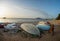 Fishing boats on Altea bay