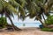 Fishing boats on the Anse Royale beach