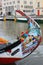 Fishing boats in Aveiro canal, Portugal