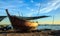 Fishing boats awaiting repair