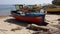 Fishing boats on the beach