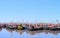 Fishing Boats in Busy Port - Colors and Flags - Boat Making - Fisheries, Shipyard, and Maritime Facility - Veraval, Gujarat, India